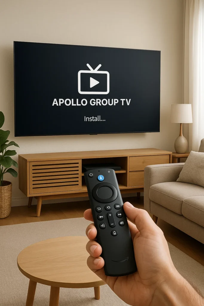 install Apollo Group TV on Firestick