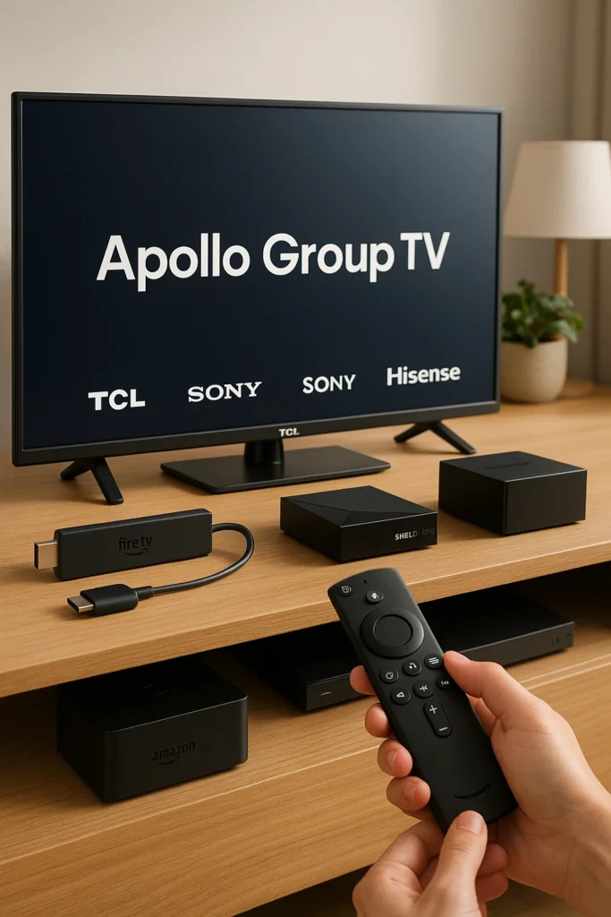 Devices Compatible with Apollo Group TV