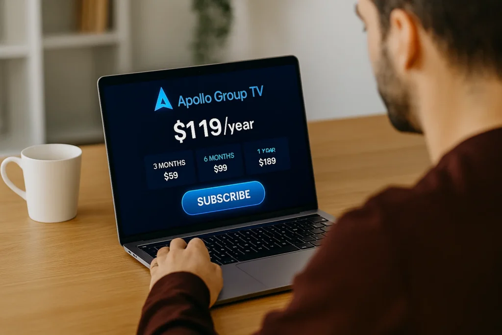 apollo group tv subscriptions
